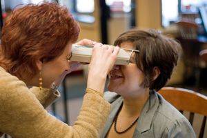 Brooklyn Optometrist contact lens exam